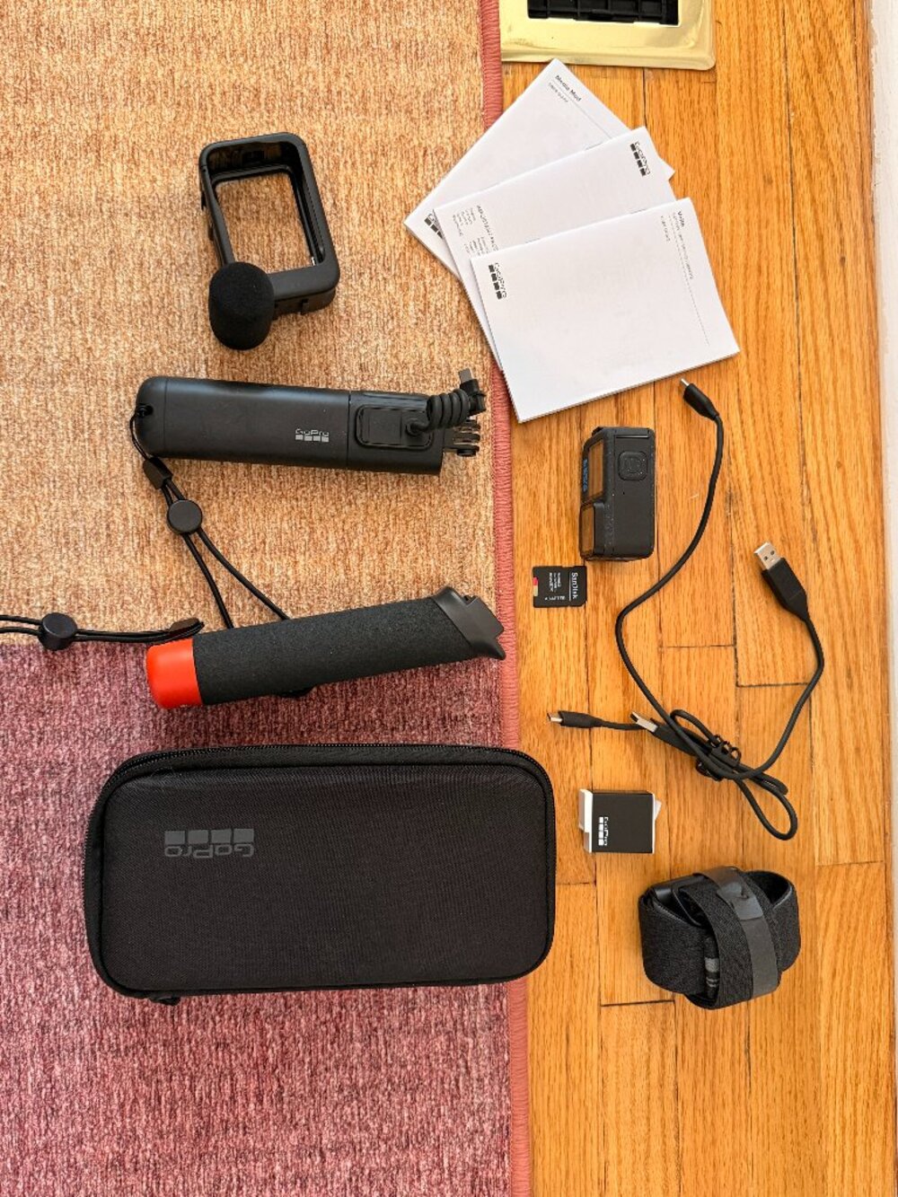 GoPro HERO12 Black Ultimate Creator / Action Bundle + Volta Grip & Media Mod